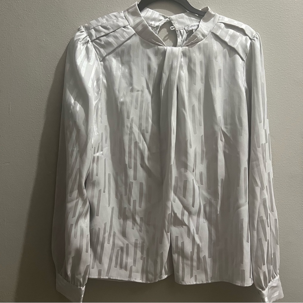 Calvin Klein long sleeve blouse